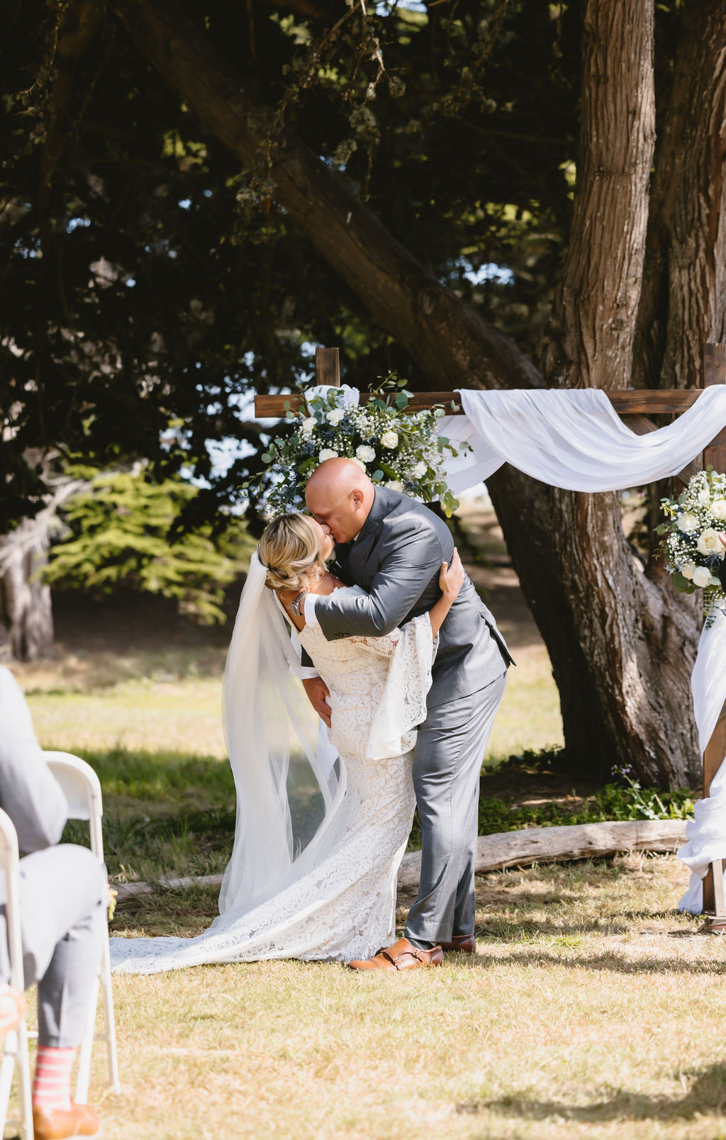 A Golden Hour & Romantic Beach Wedding Day At Oceanpoint Ranch