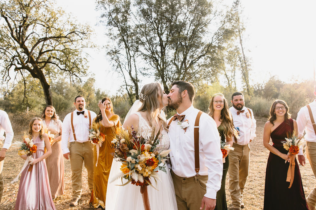 An Outdoor Barn Fall Wedding Day In California