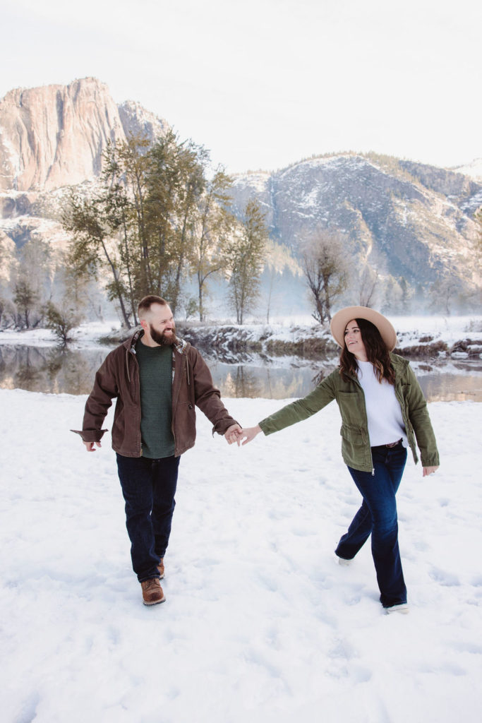 Yosemite National Park Locations For Your Winter Engagement