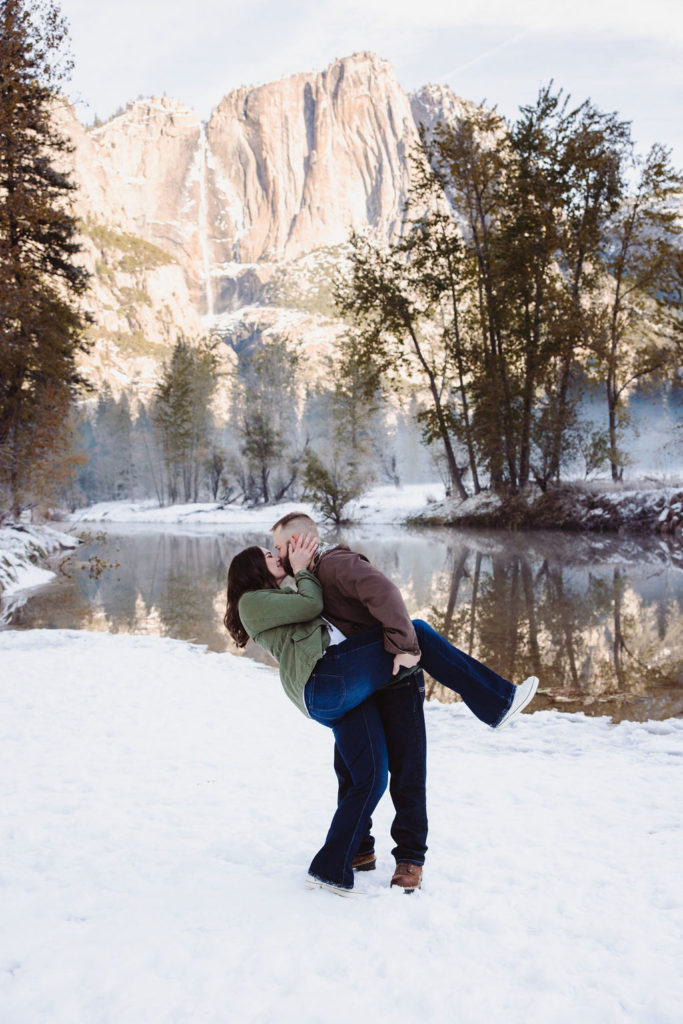 Yosemite National Park Locations For Your Winter Engagement