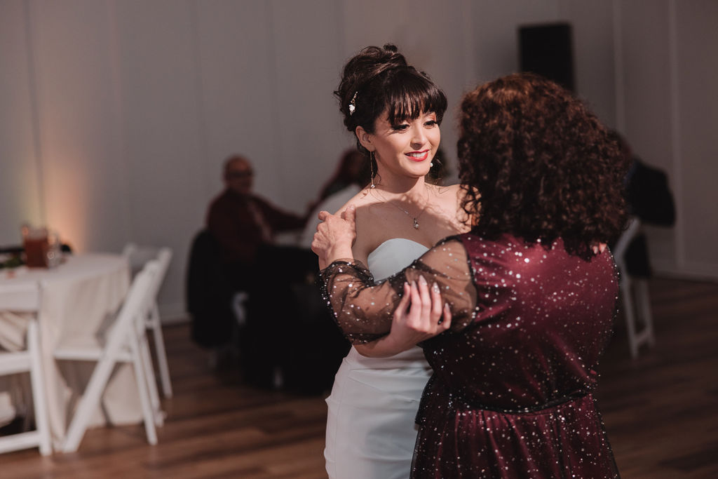 bride dancing with her mother