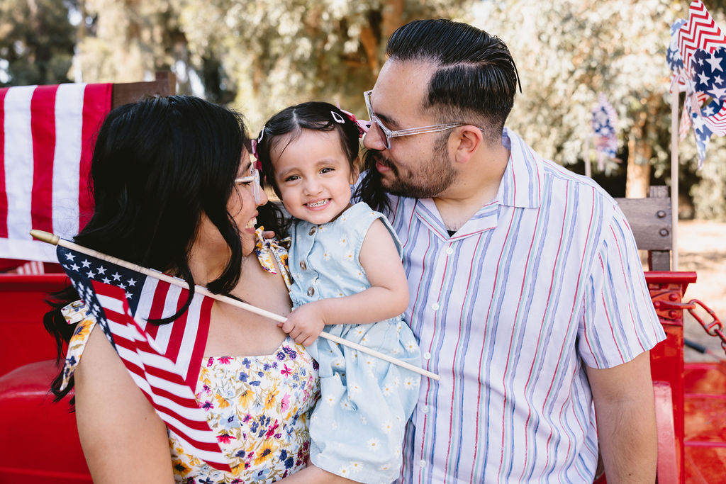 4th Of July Photoshoot Ideas - Captured by Fresno Photographer Alyssa Michle Photo