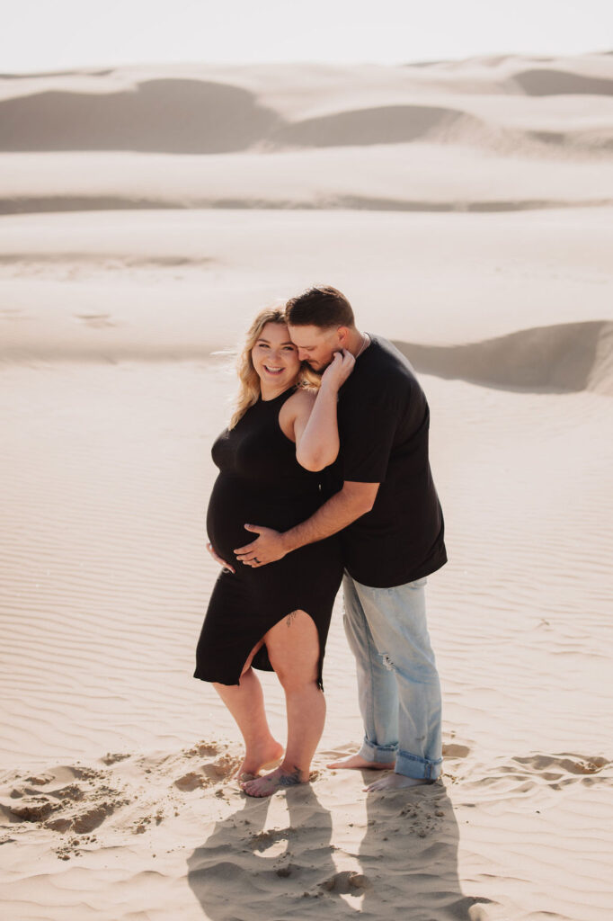 Sand Dune maternity photoshoot