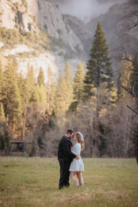 Playful Sunrise Yosemite Engagement Session - alyssamichelephoto.net