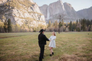 Playful Sunrise Yosemite Engagement Session - alyssamichelephoto.net
