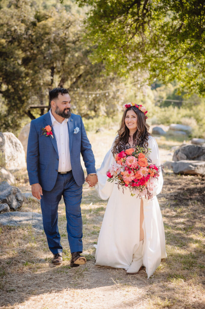 a wedding photoshoot in three rivers california
