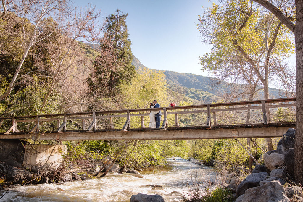 an outdoor wedding at a ranch in california | An Intimate Redwood Ranch Wedding in Three Rivers
