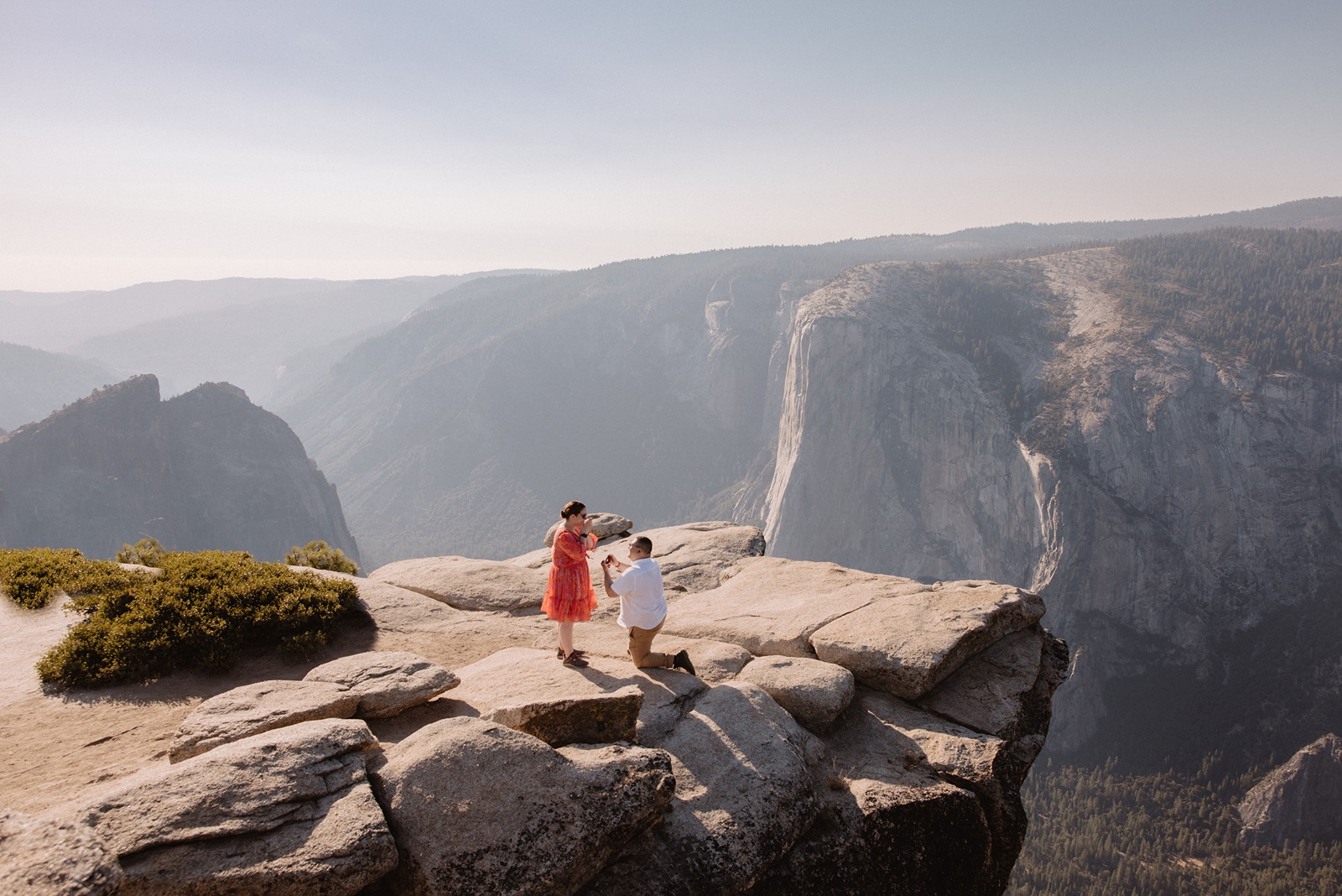 Couple has surprise proposal in Yosemite National Park